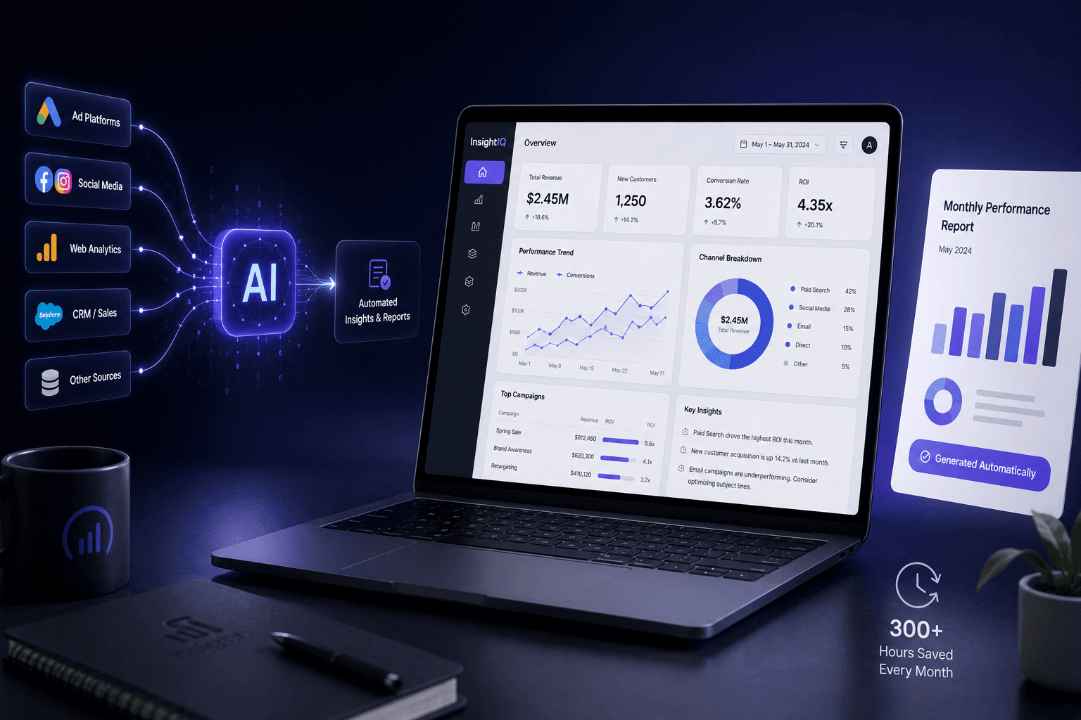 InsightIQ – AI Analytics Automation Platform
