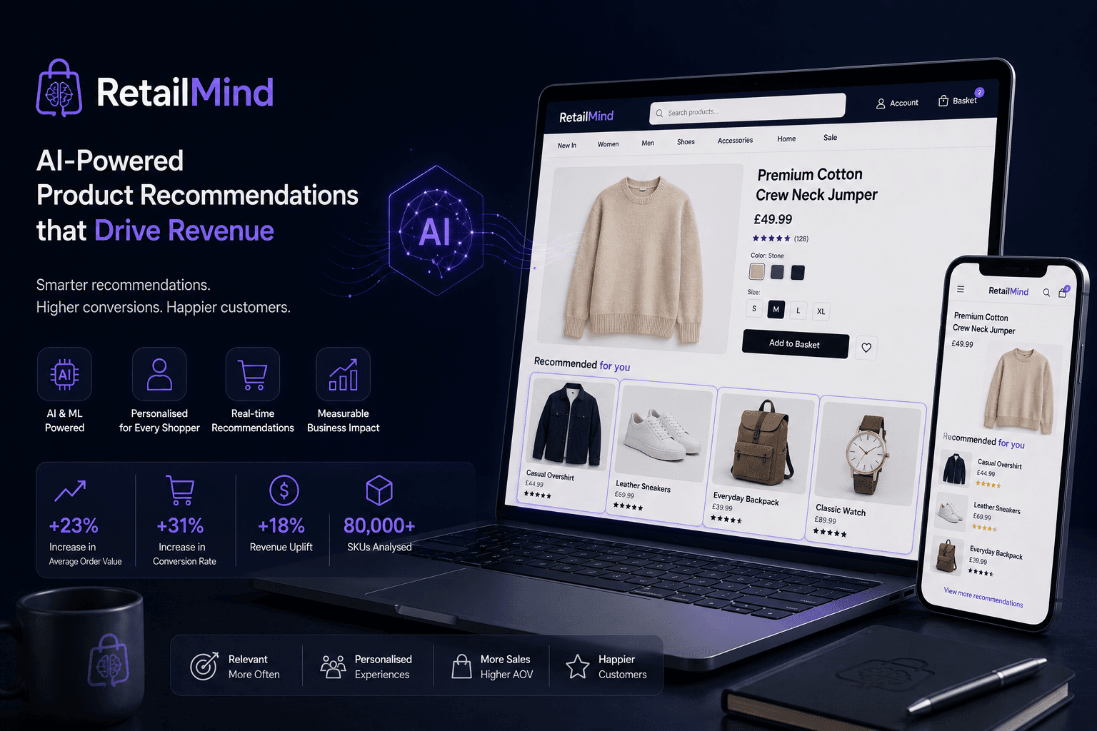 RetailMind – AI Product Recommendation Engine