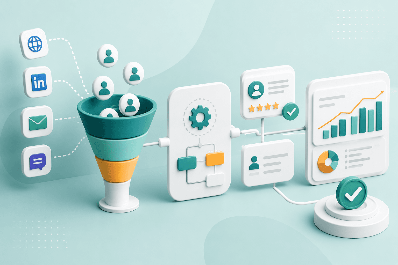 LeadFlow – CRM Automation for a B2B SaaS Company